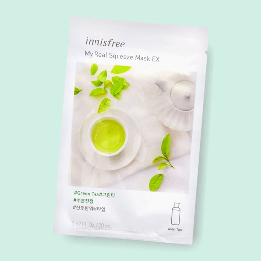 My Real Squeeze Mask EX - Green Tea - Lavoca