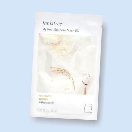 My Real Squeeze Mask EX - Rice - Lavoca