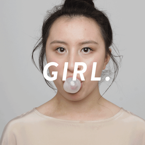 Don't pop pimples, Girl. - Lavoca