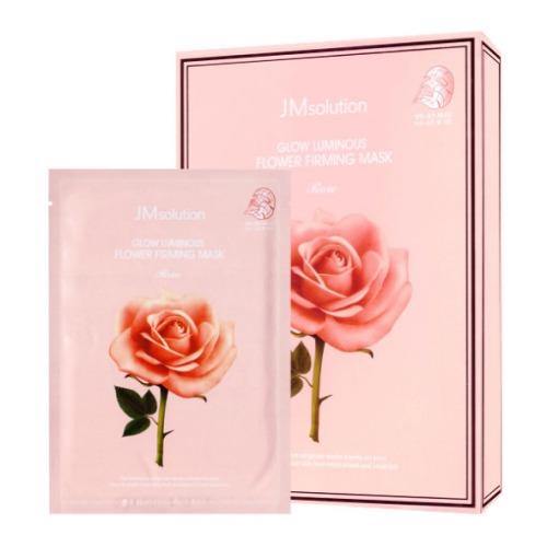 JMsolution Glow Luminous Flower Firming Mask (10 sheets) Malaysia Authentic korean skincare sheet face mask cheap sales kbeauty free shipping lavoca 